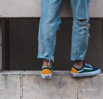 Photo Skinny jeans, high heels