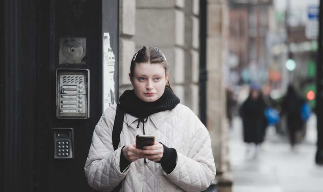 Photo quilted jacket