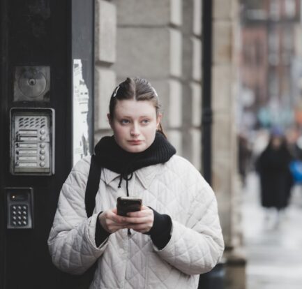 Photo quilted jacket