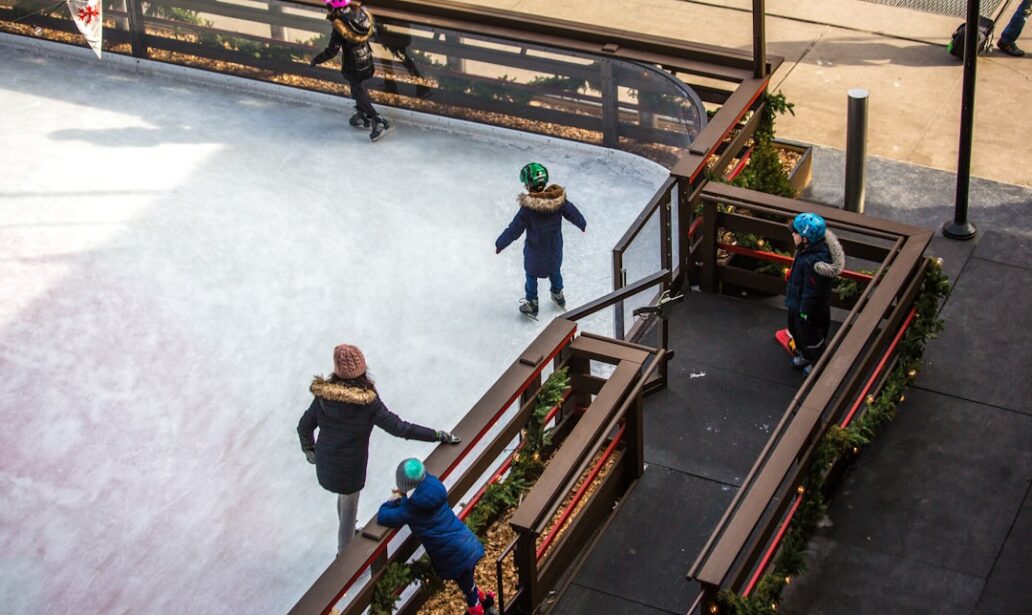 Photo ice rink
