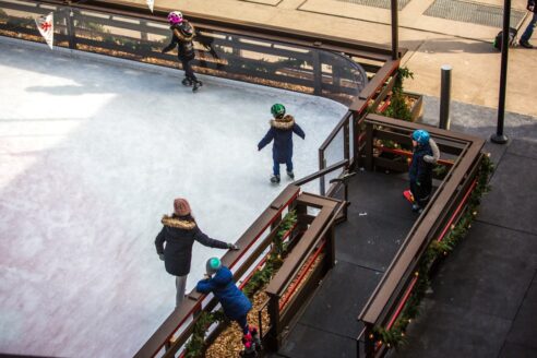Photo ice rink