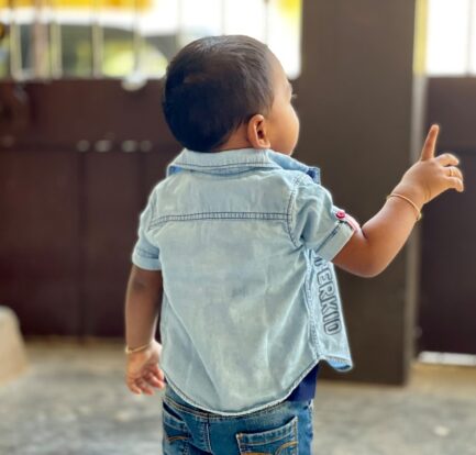 Photo denim vest