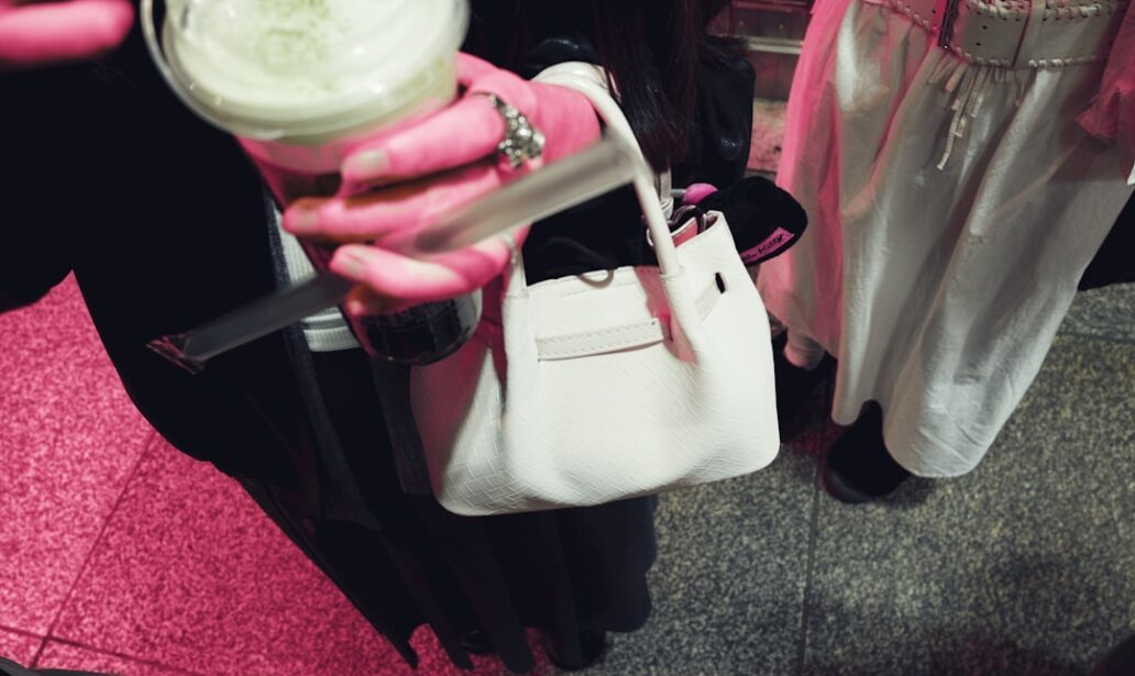 Photo trendy handbag