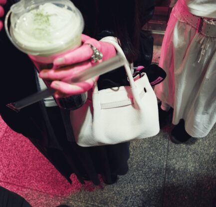 Photo trendy handbag